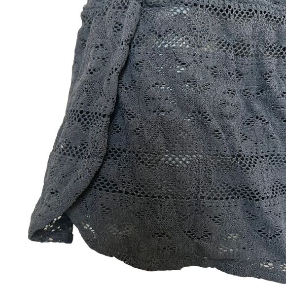 Victoria’s Secret Black Lace Strapless Cover Up Romper - Picture 3 of 7